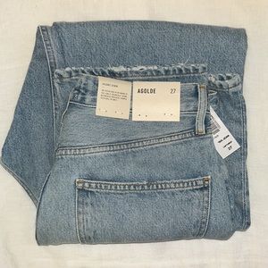 AGOLDE 90’s Mid Rise Loose Fit in Captured